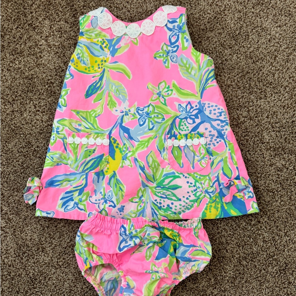 Lilly Pulitzer 12-18 mo baby girl shift dress